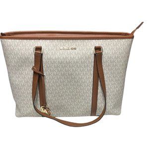 Michael Kors // Sady Large Logo Top-Zip Tote Bag